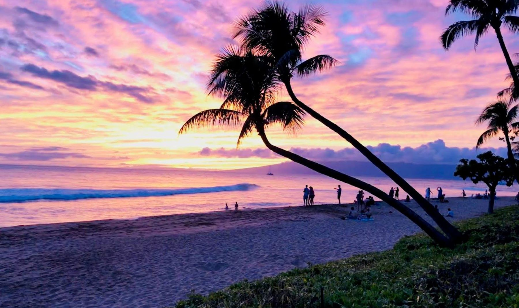 Kaanapali Beach in Kāʻanapali, Maui