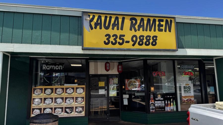 Kauai Ramen restaurant in Eleele, Kaua‘i