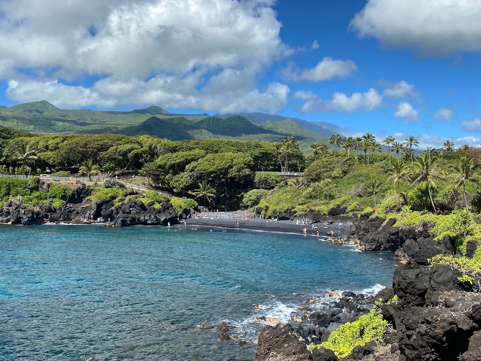 Photo 1 of Black Sand Beach in Hāna, Maui