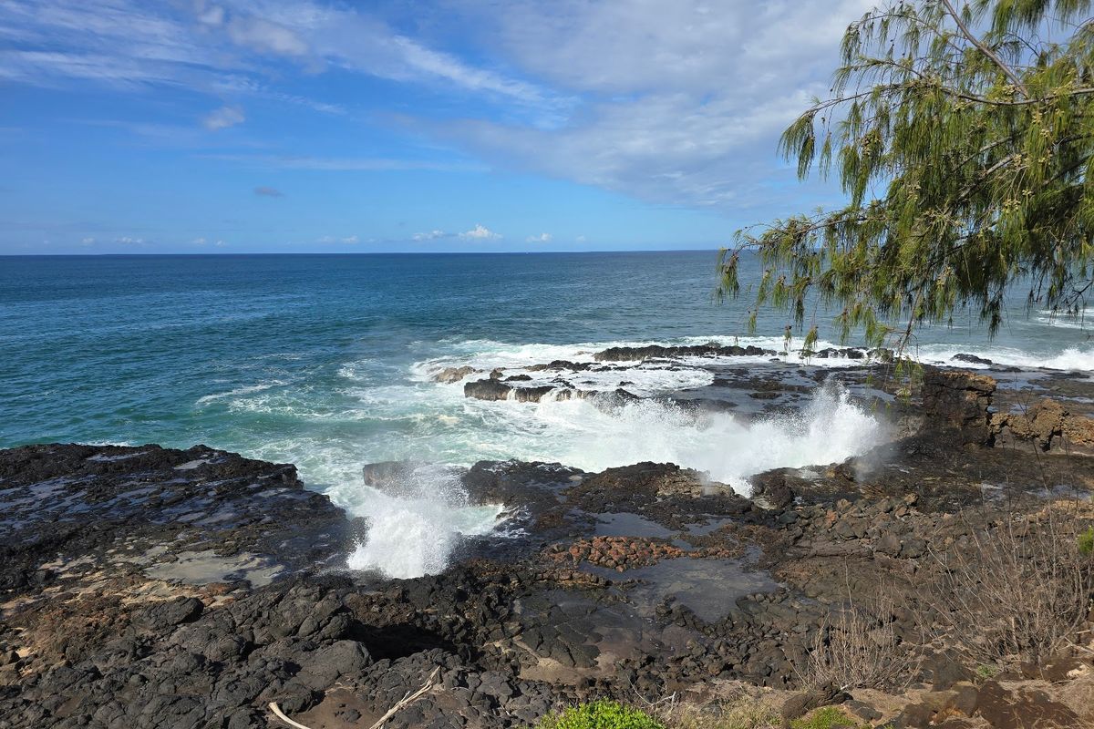 Spouting Horn Park in Poʻipū, Kaua‘i