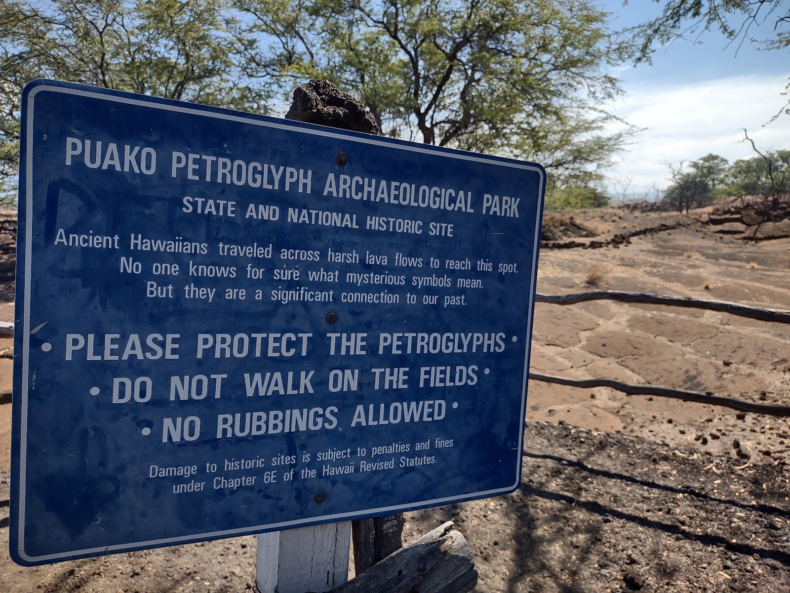 Photo 1 of Puakō Petroglyph Park in Waikoloa, Big Island