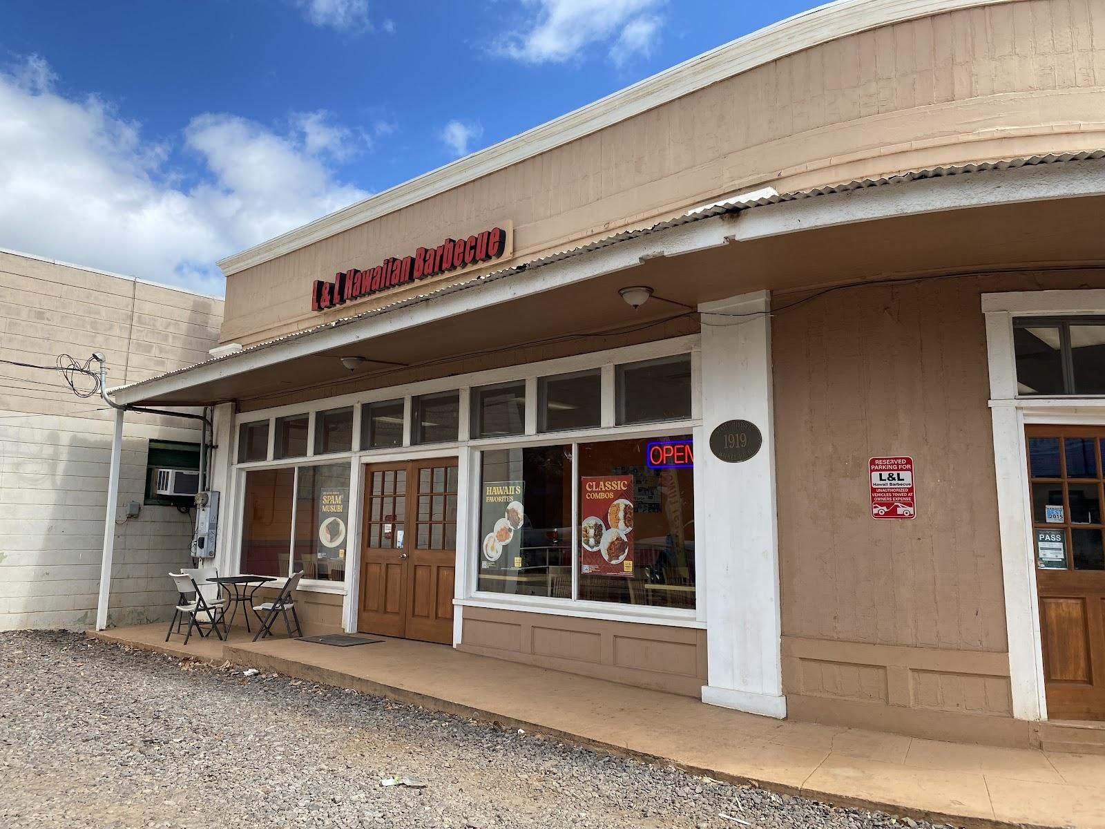 L&L Hawaiian Barbecue restaurant in Waimea, Kaua‘i