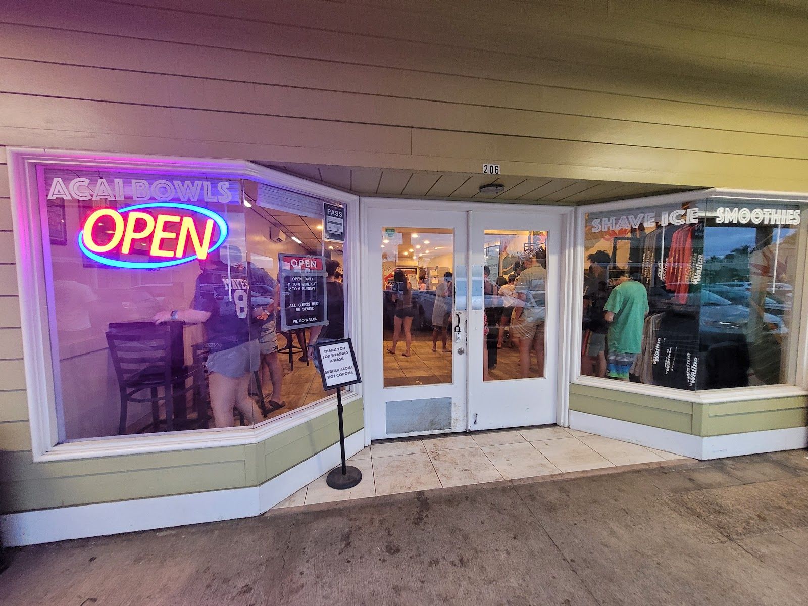 Wailua Shave Ice restaurant in Kapaʻa, Kaua‘i
