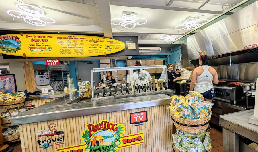 Puka Dog restaurant in Poʻipū, Kaua‘i