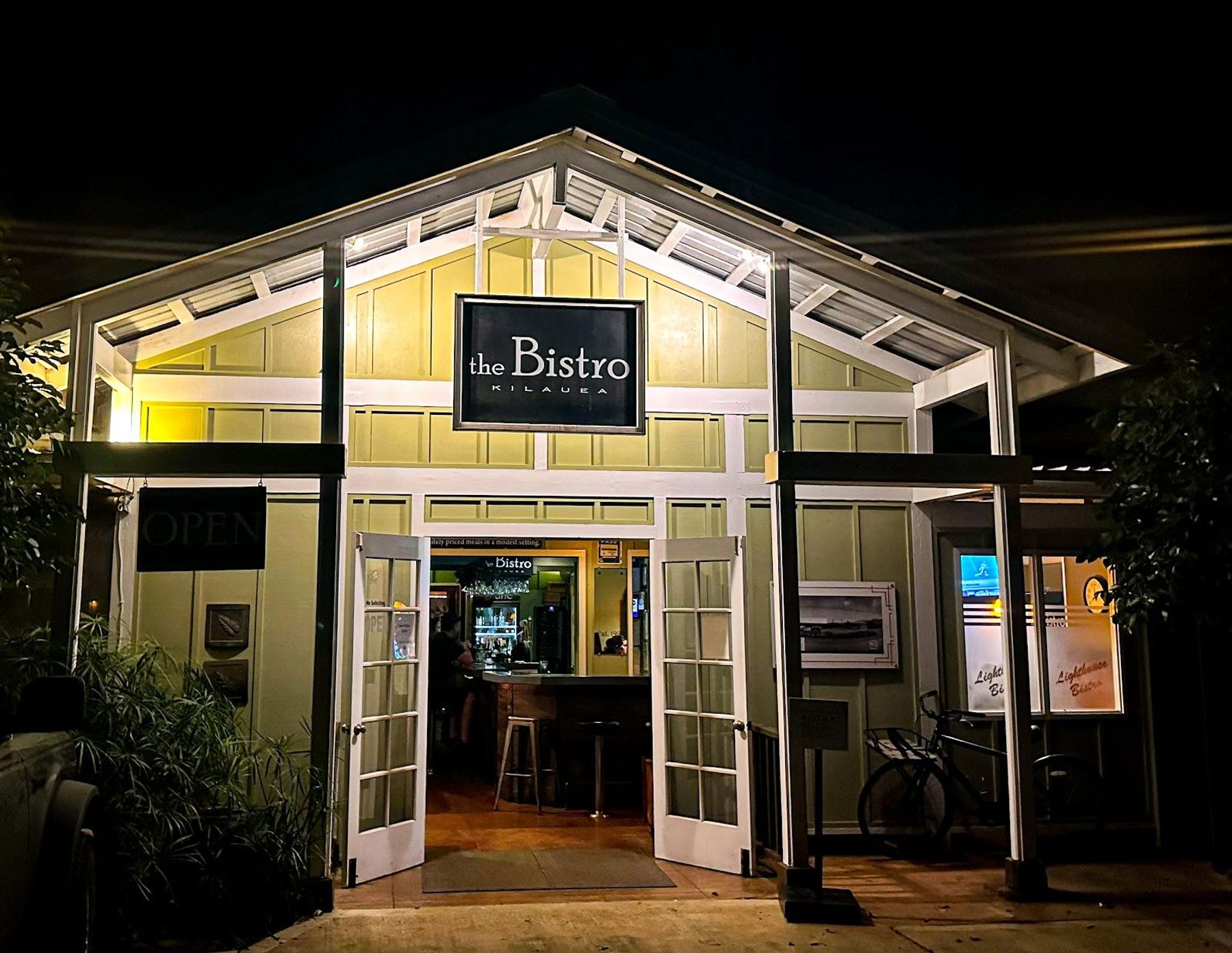 The Bistro restaurant in Kīlauea, Kaua‘i