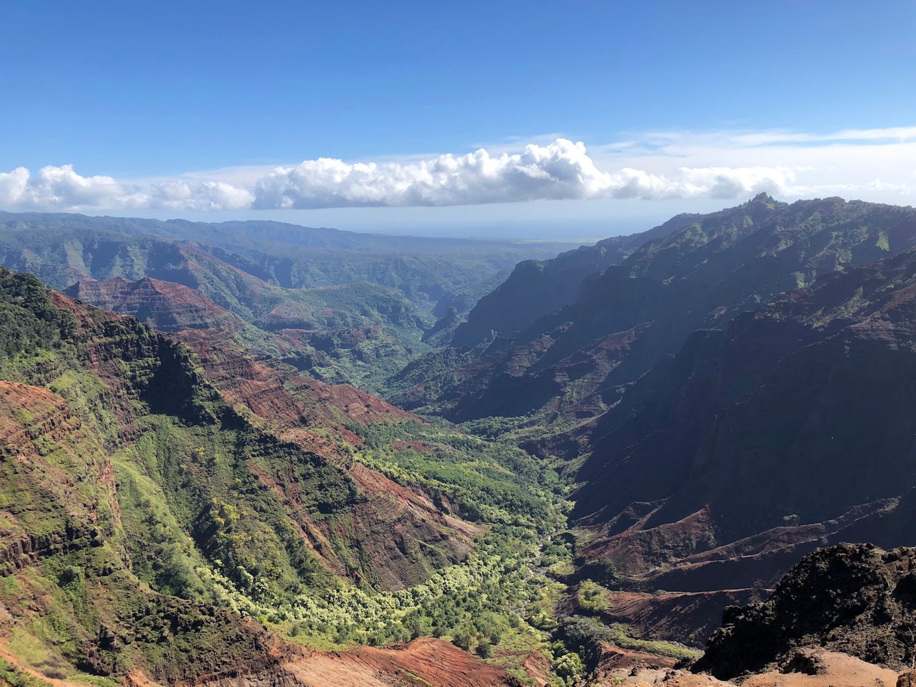 Pu’u Hinahina Lookout in Waimea, Kaua‘i
