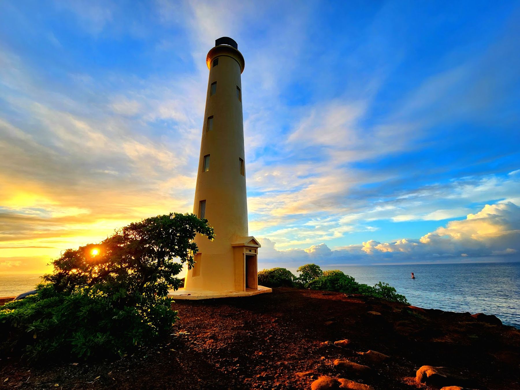 Ninini Point Lighthouse in Lihue, Kaua‘i
