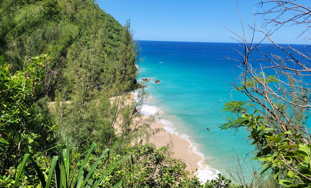 The iconic Nā Pali Coast