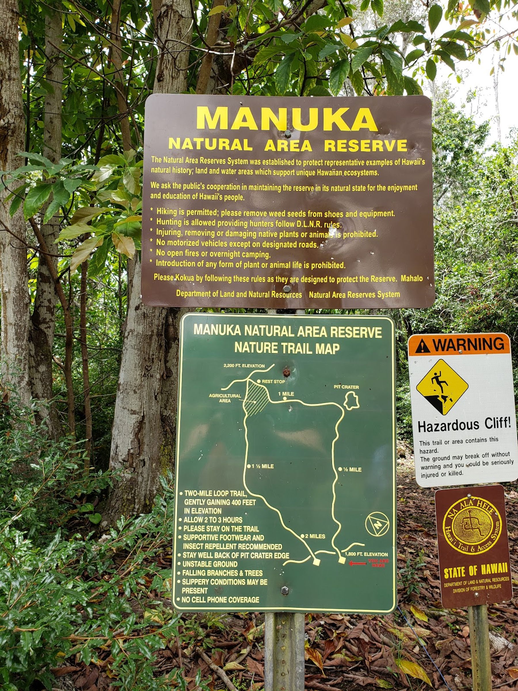 Photo 2 of Manukā Nature Trail in South Point, Big Island