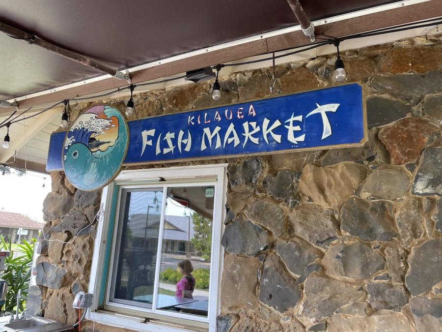 Kilauea Fish Market restaurant in Kīlauea, Kaua‘i