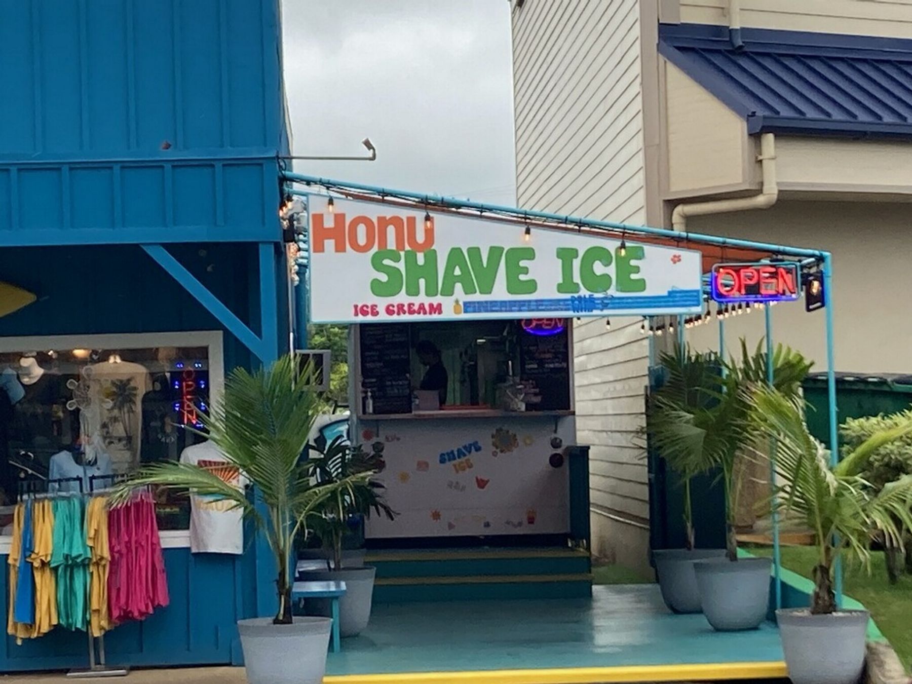 Honu Shave Ice restaurant in Kapaʻa, Kaua‘i