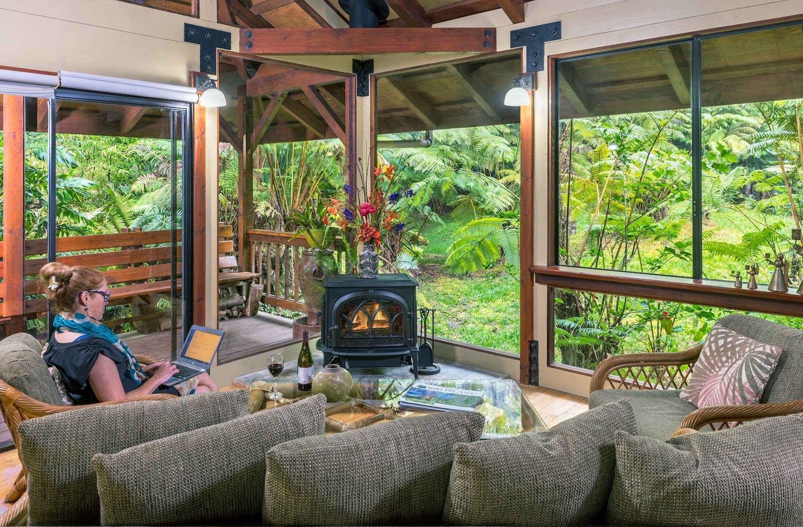 Photo 4 of Volcano Village Lodge in Volcano, Big-island
