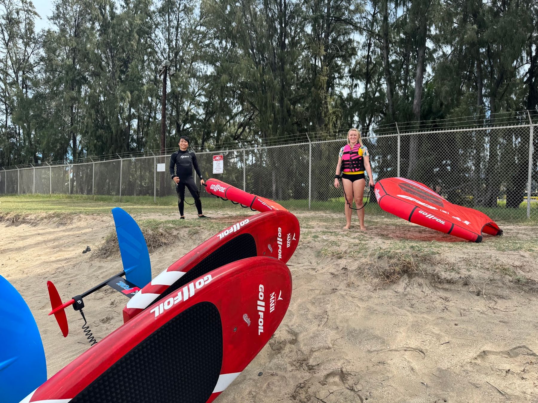 Photo 7 of Wing Foil Maui - Beginner & Advanced Wing Foil, Kite Boarding & Surf Lessons in Haʻikū, Maui