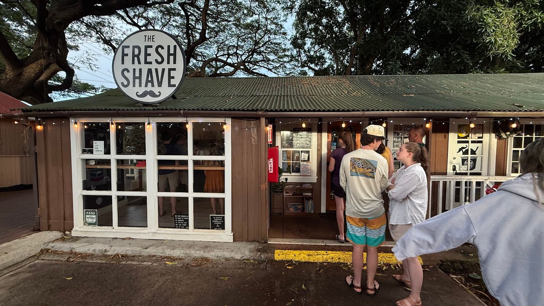 The Fresh Shave restaurant in Kōloa, Kaua‘i