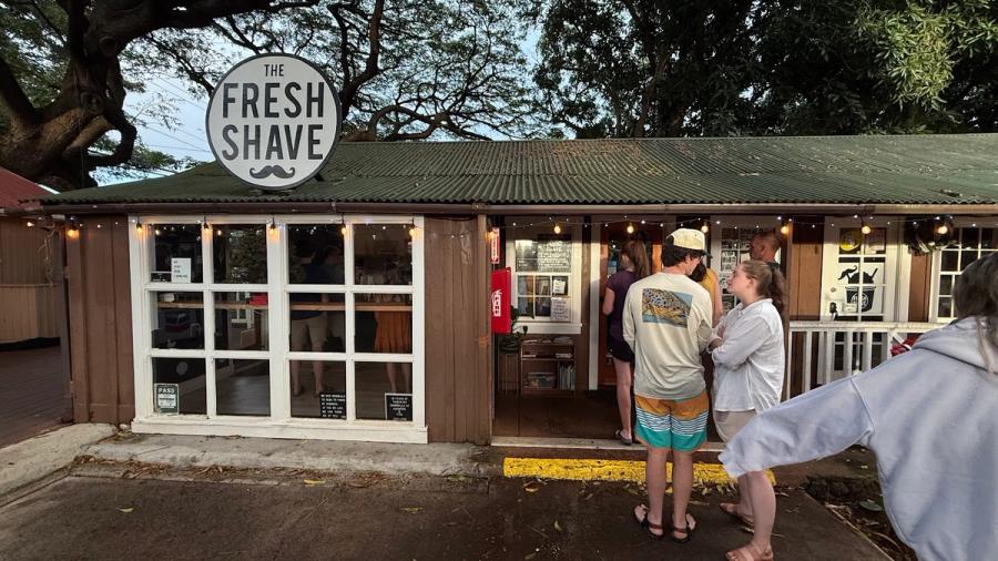 The Fresh Shave restaurant in Kōloa, Kaua‘i