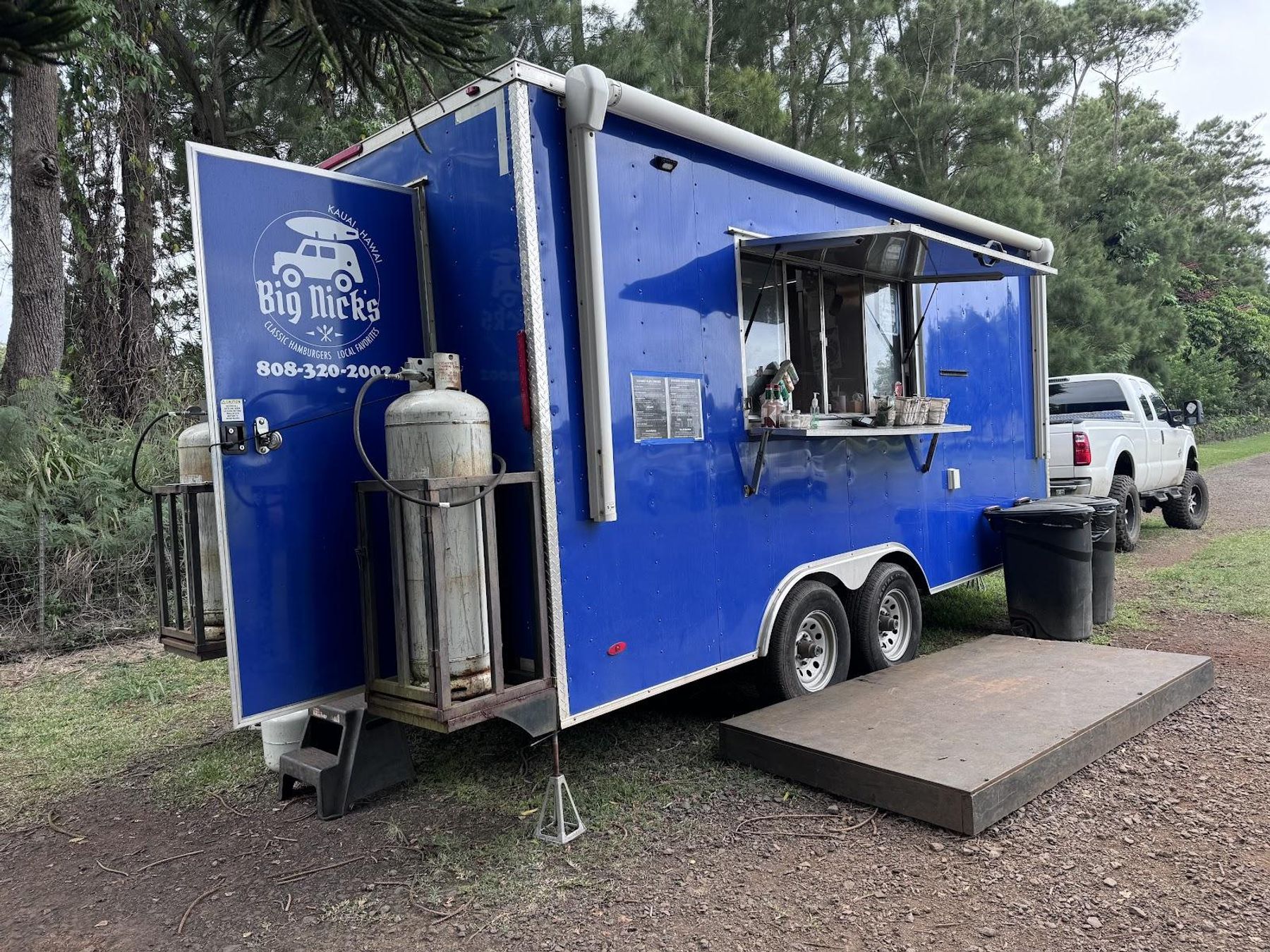 Big Nick's restaurant in Hanalei, Kaua‘i