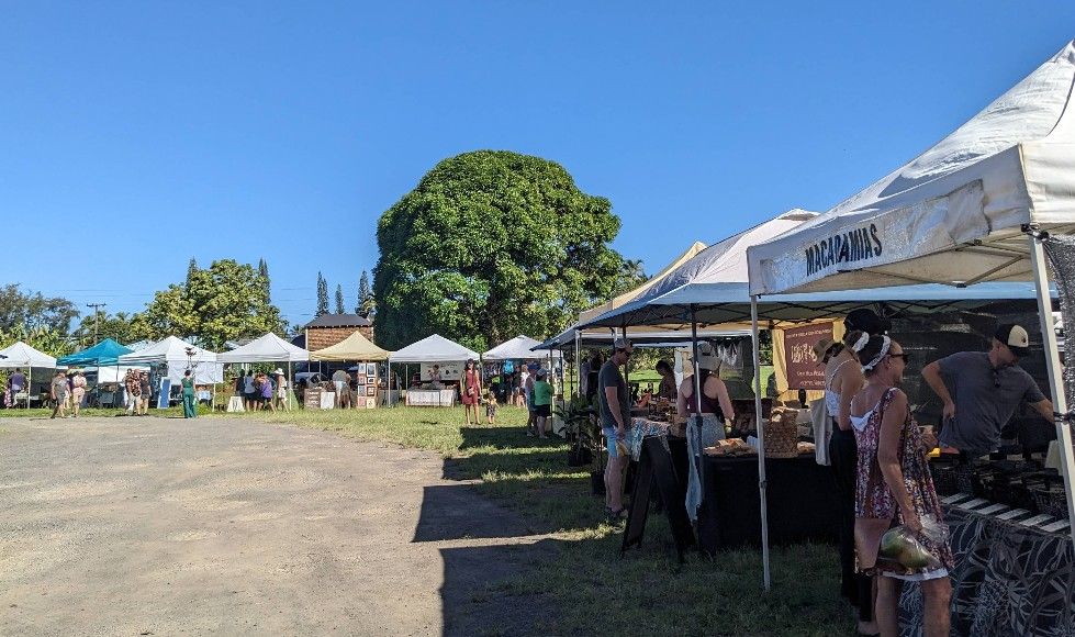 Hale Halawai Farmers Market in Hanalei, Kaua‘i