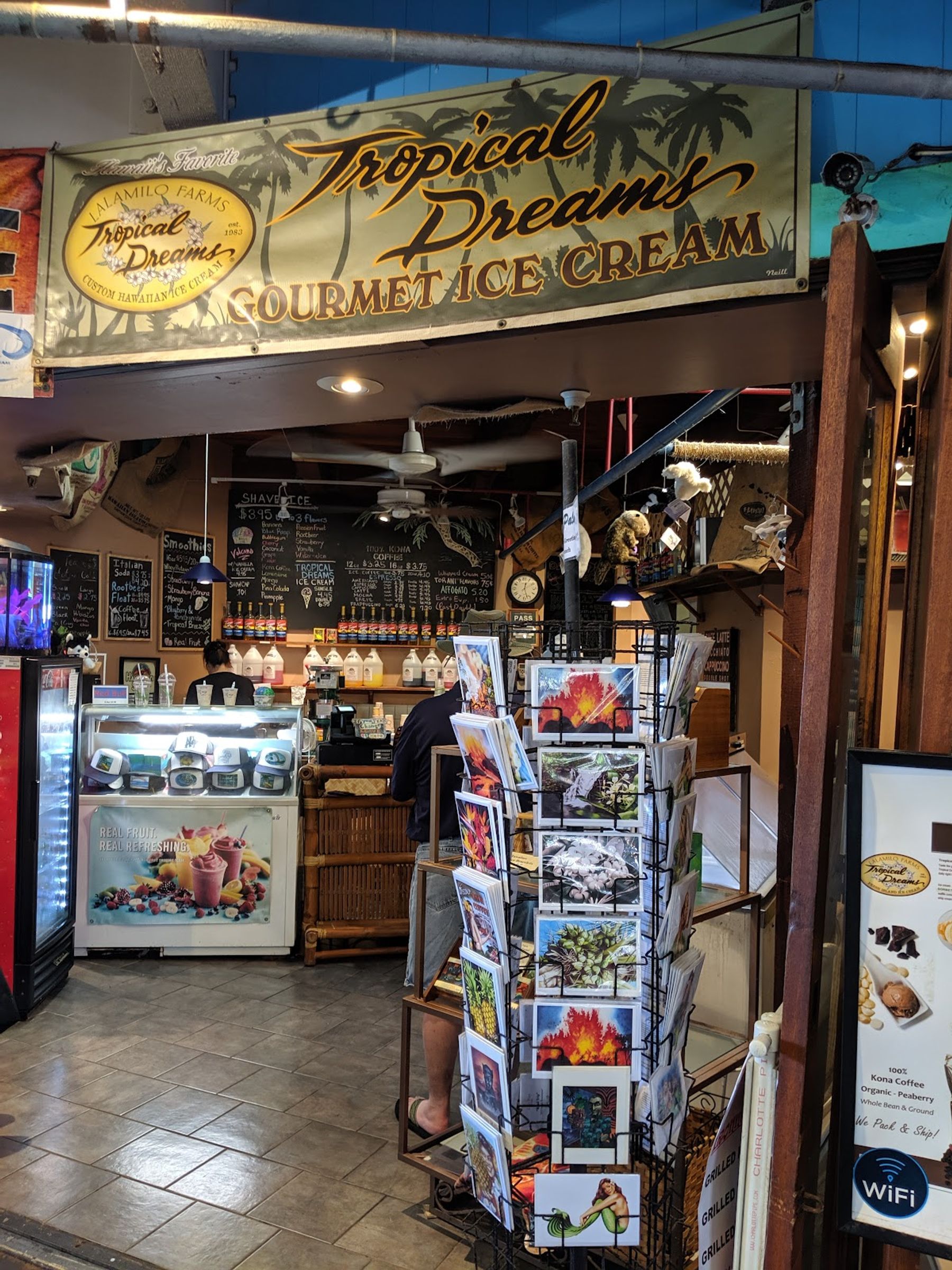 Photo 1 of Oceanfront Coffee & Ice Cream Café in Kailua-Kona, Big Island