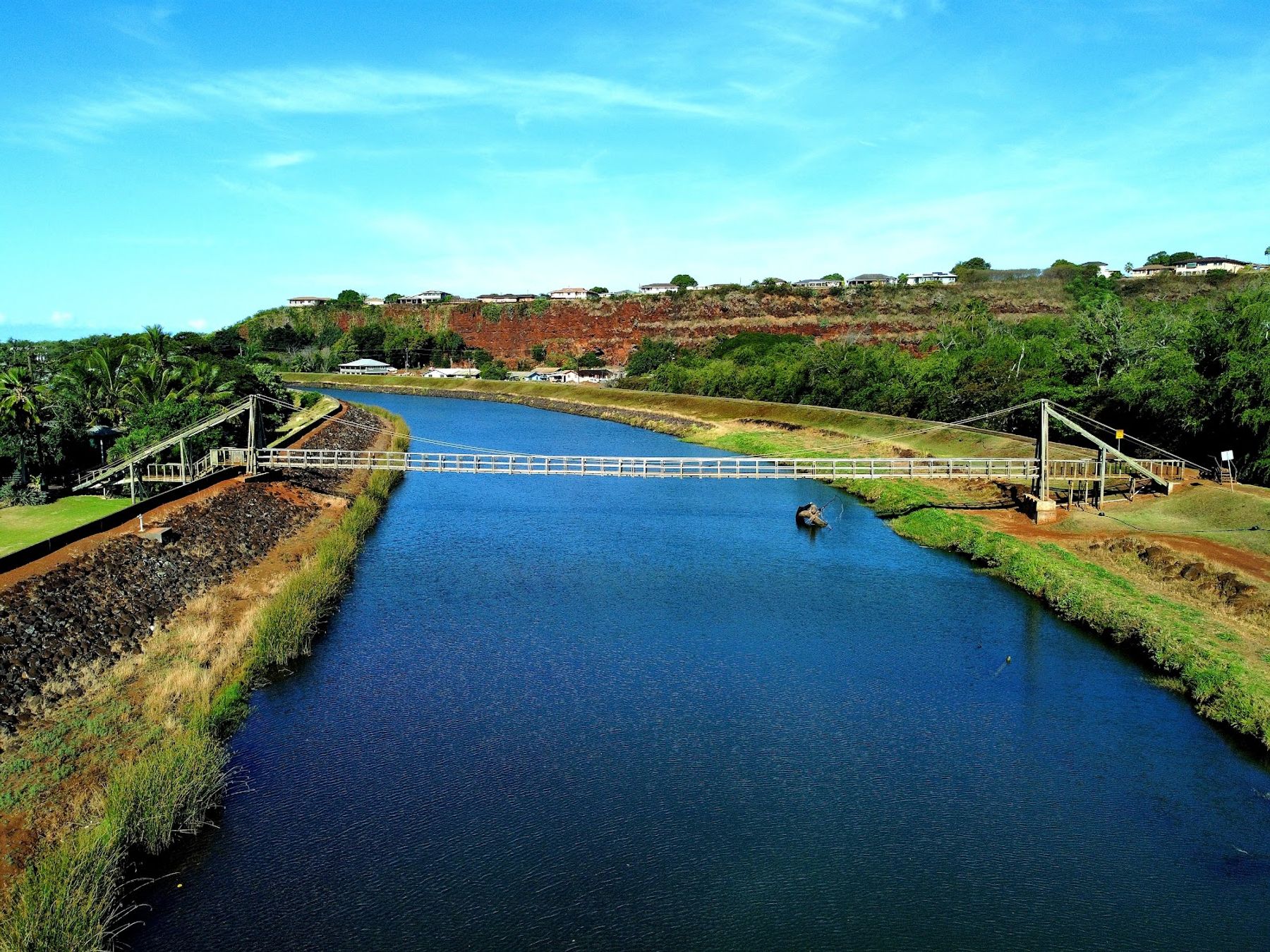 Hanapepe Swinging Bridge in Hanapepe, Kaua‘i