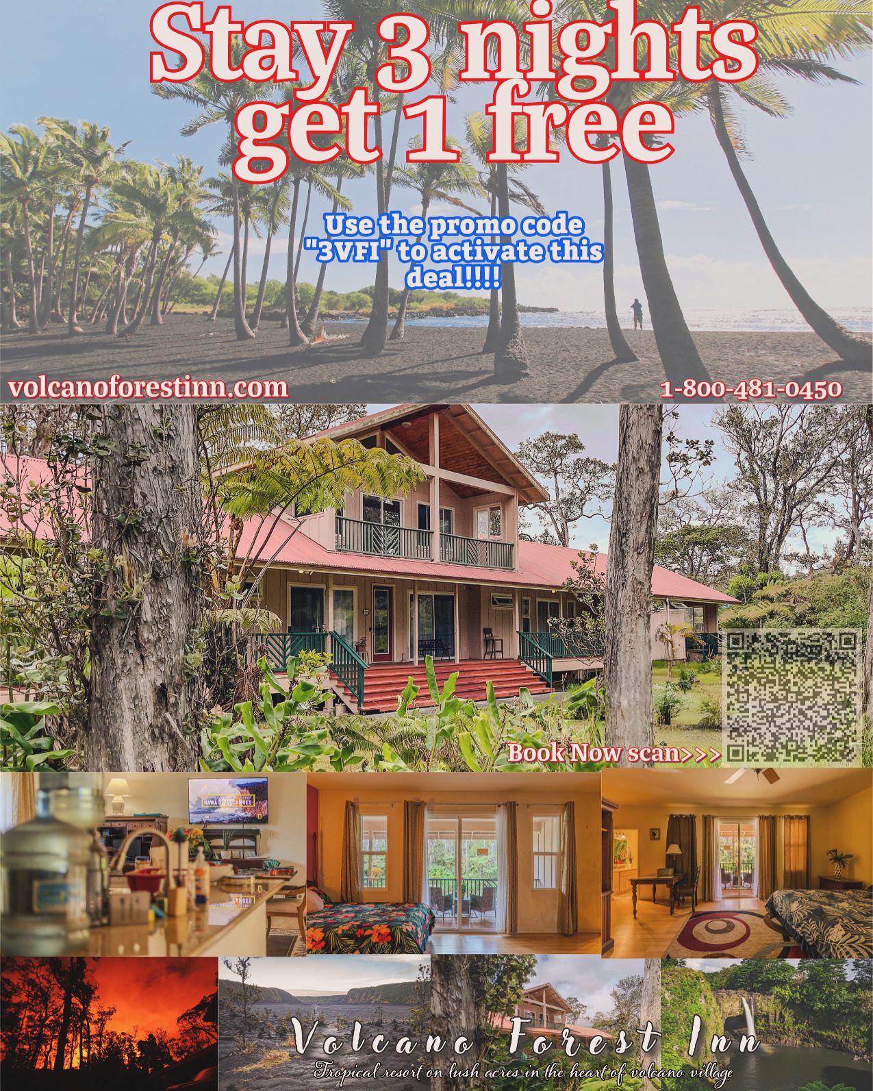 Photo 9 of Volcano Forest Inn (VFI) in Volcano, Big-island