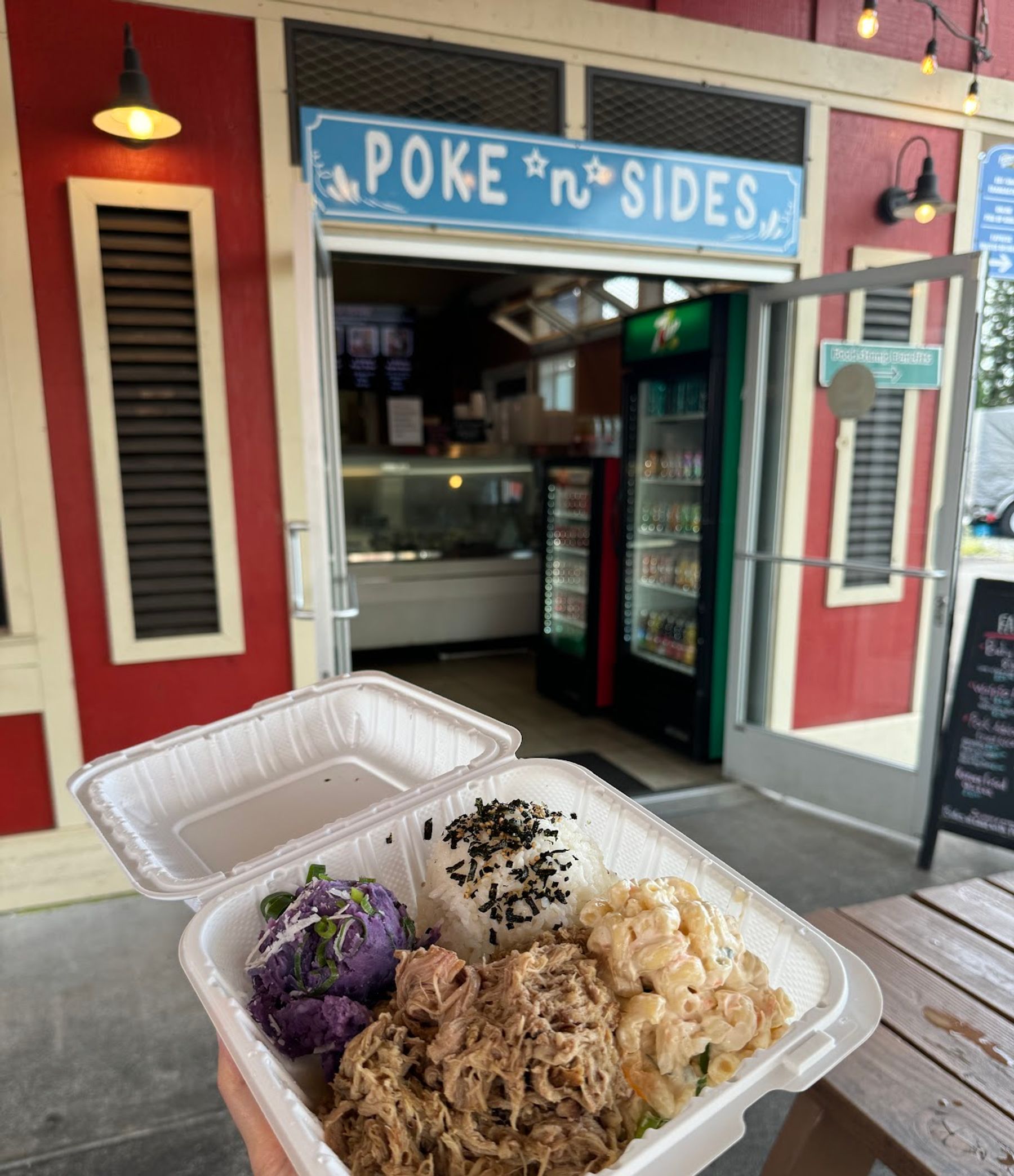 Photo 1 of Poke N Sides @ the Hilo Farmers Market in Hilo, Big Island