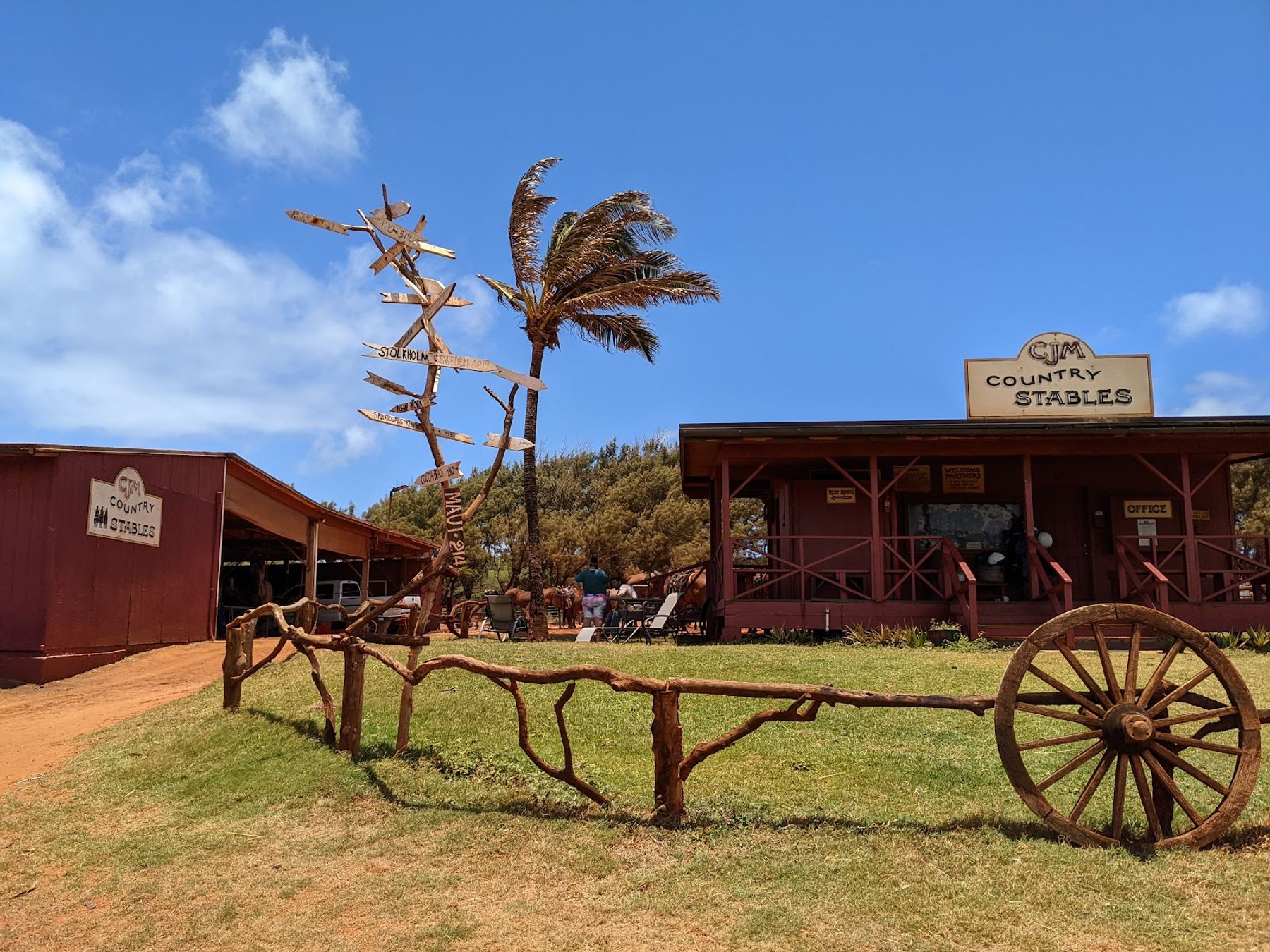 CJM Country Stables in Poʻipū, Kaua‘i