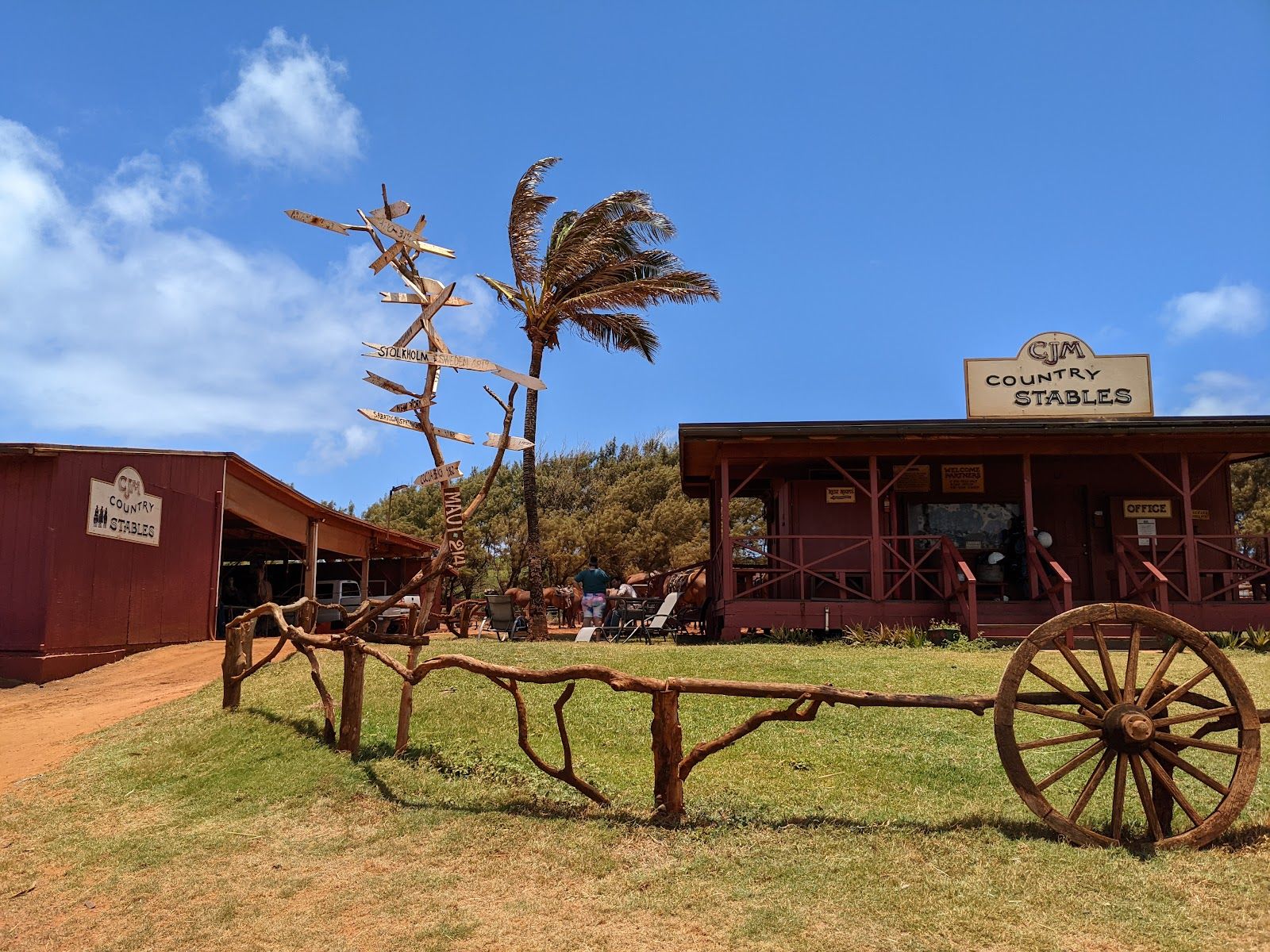 CJM Country Stables in Poʻipū, Kaua‘i