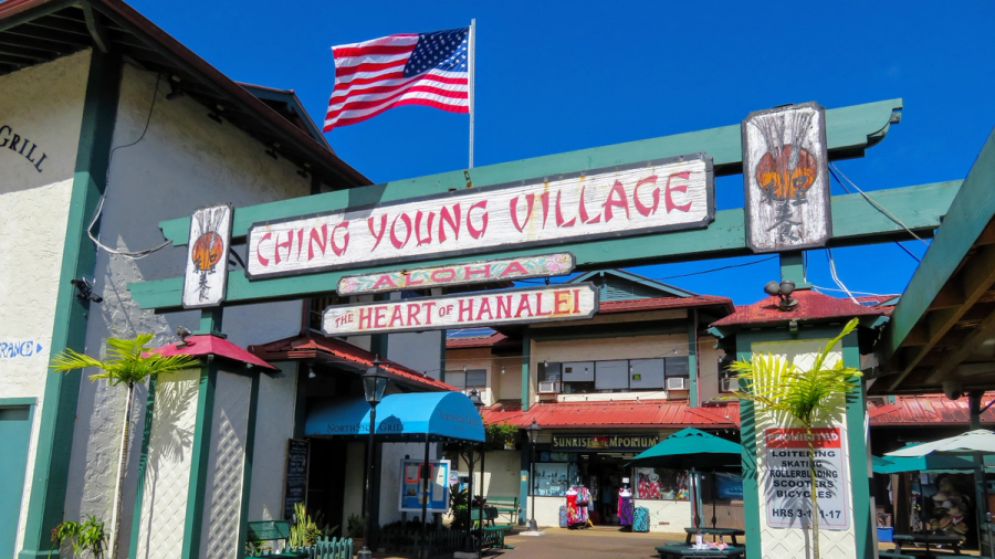Ching Young Village in Hanalei, Kaua‘i
