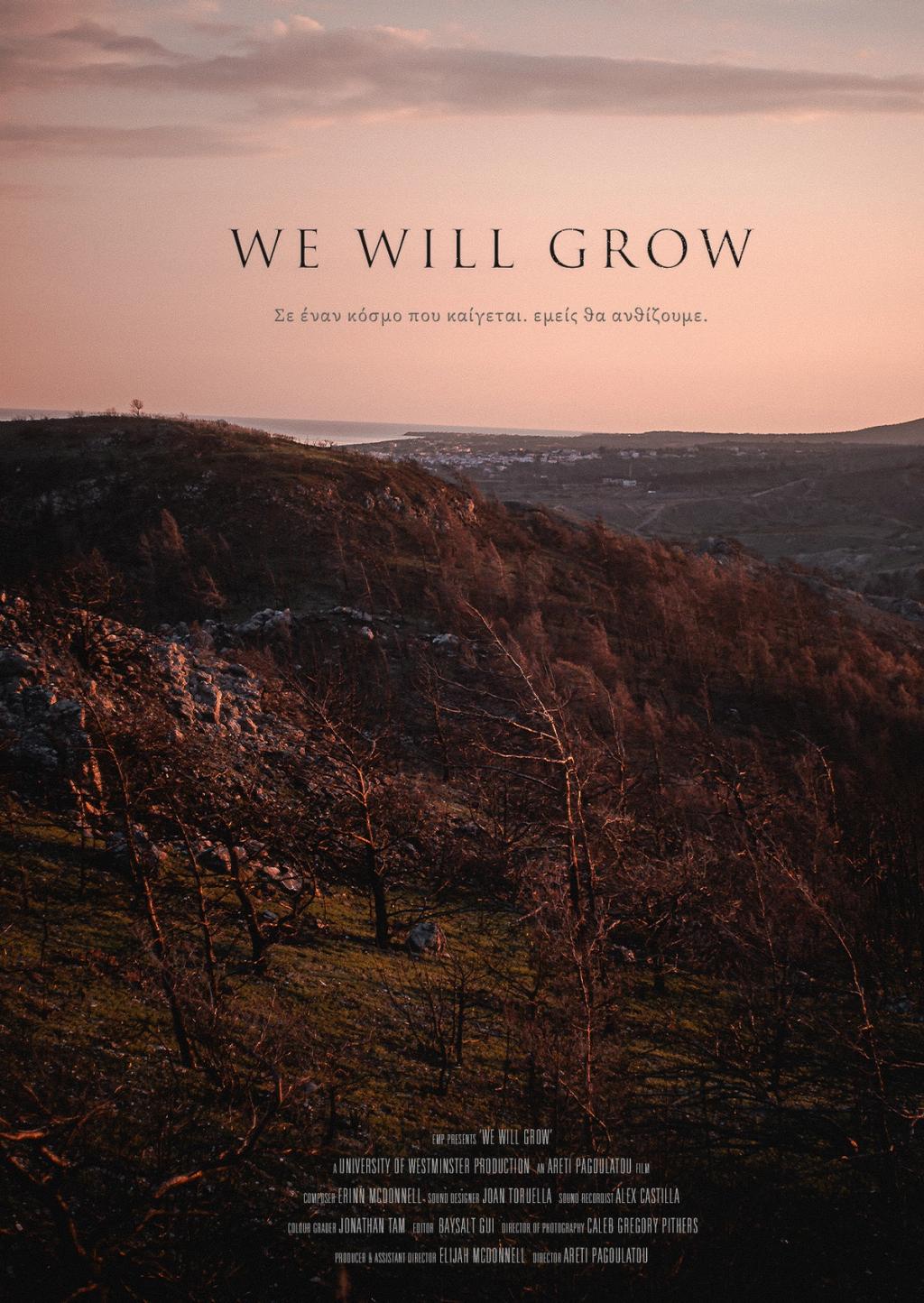 We Will Grow Poster