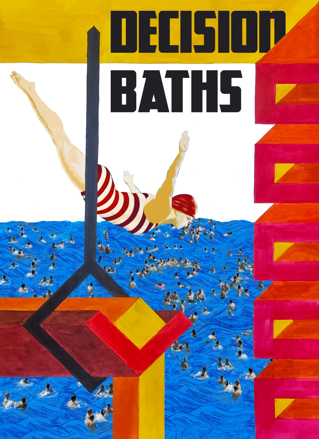 Catford Decision Baths Poster