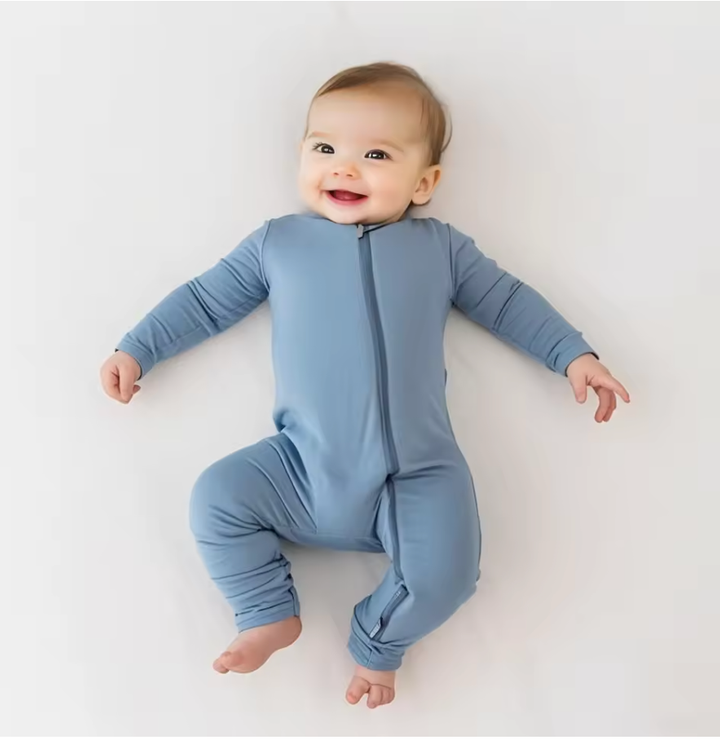 2-way zipped sleep suit 
