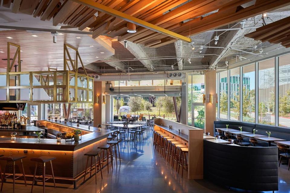 Dine inside The Ames Library