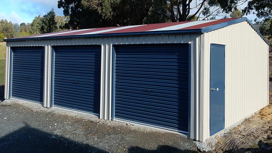 Completed shed build