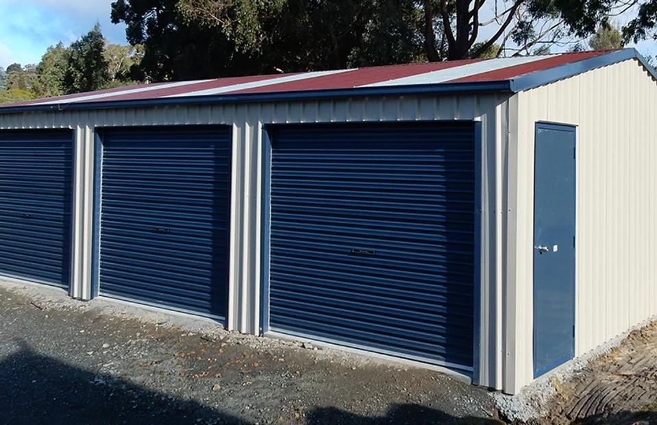 Completed shed build