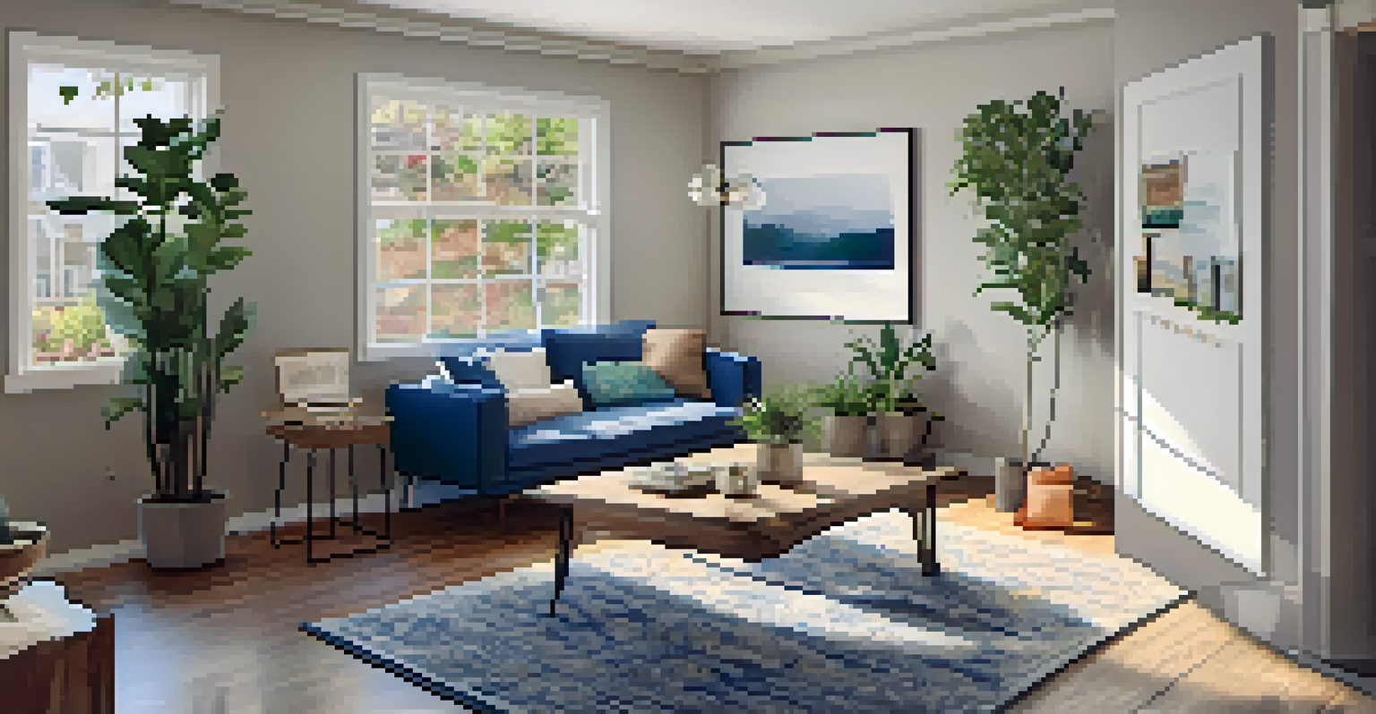 A cozy interior of an affordable housing unit in San Jose, depicting a warm living space.