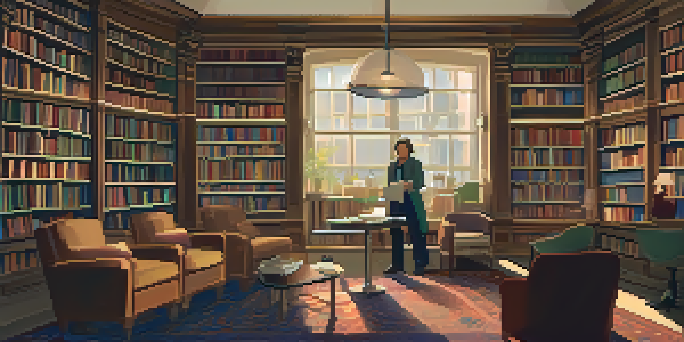 A local author reading in a cozy bookstore with an engaged audience, surrounded by books and warm lighting.