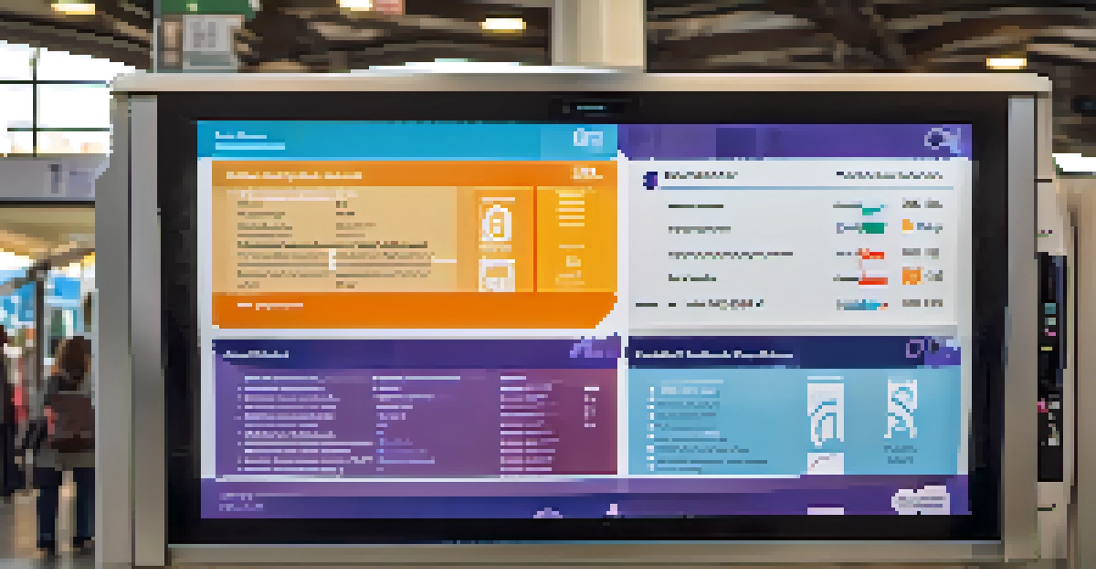 A smart ticketing kiosk at a transit station in San Jose showing options for contactless payments.
