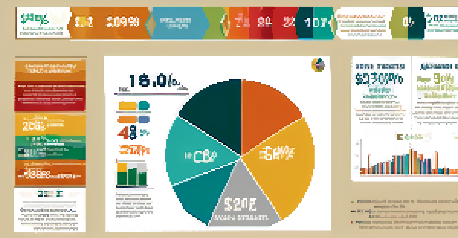 An infographic displaying key statistics about housing availability and affordability, featuring colorful charts and graphs.