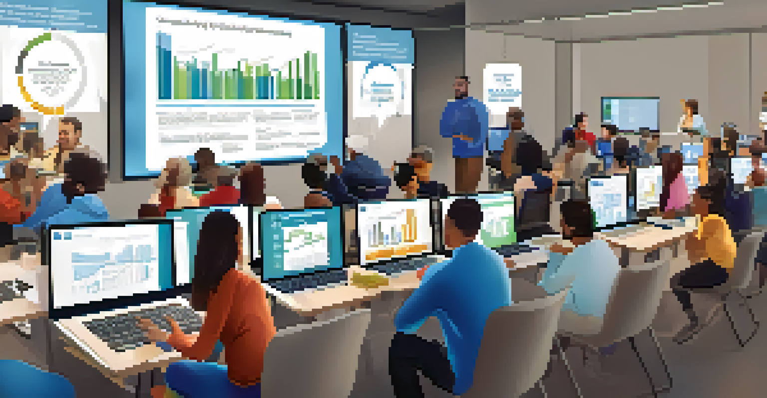 A diverse group of residents in San Jose engaged in a workshop discussing IoT solutions for their community.