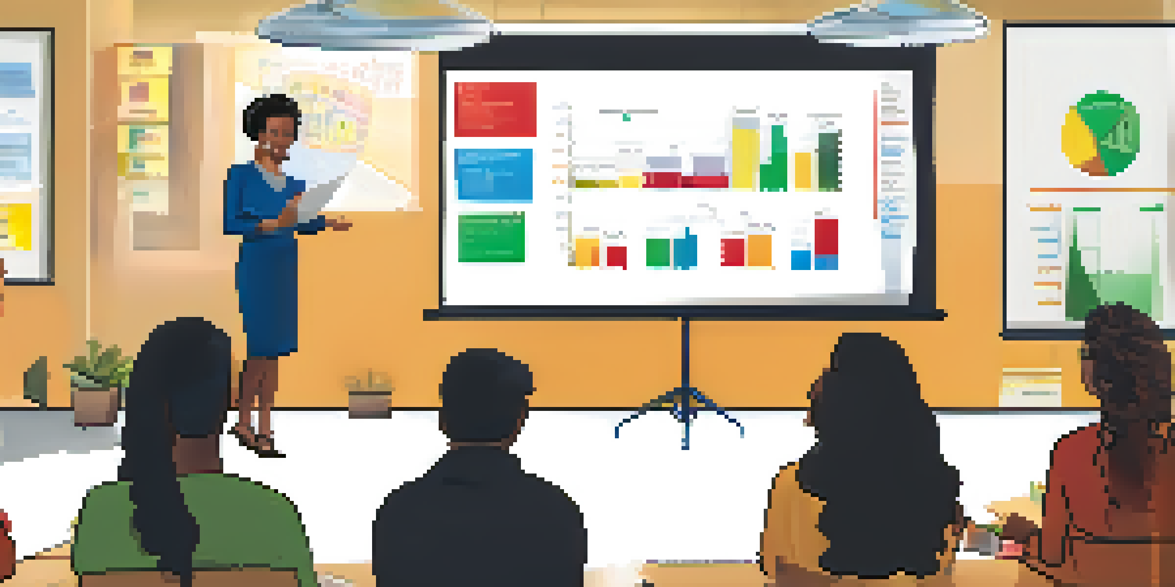 A community workshop in San Jose with people learning about financial literacy, featuring a facilitator and participants engaging in discussions.