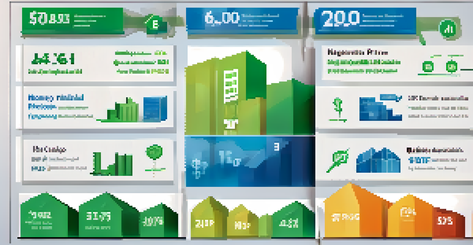 An infographic showing inflation effects on housing prices in San Jose, featuring graphs, money, and housing icons in blue and green colors.