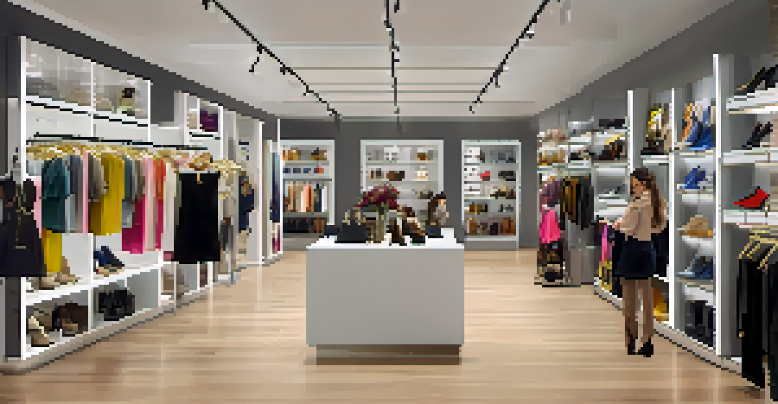 An experiential retail store in San Jose with customers participating in a styling session and modern decor.