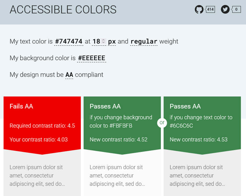 accessible colors