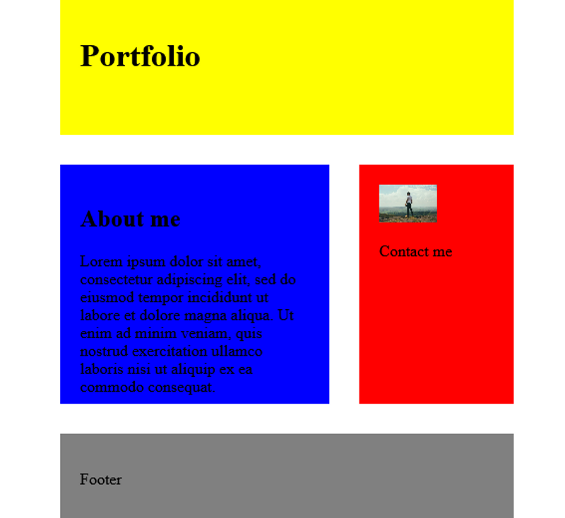 multicolored page