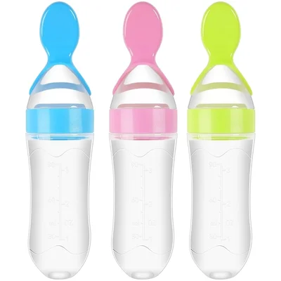 Silicone Baby Feeding Spoon
