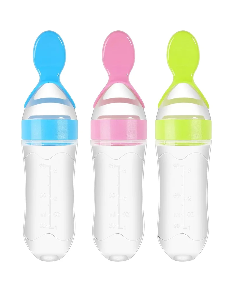 Silicone Baby Feeding Spoon