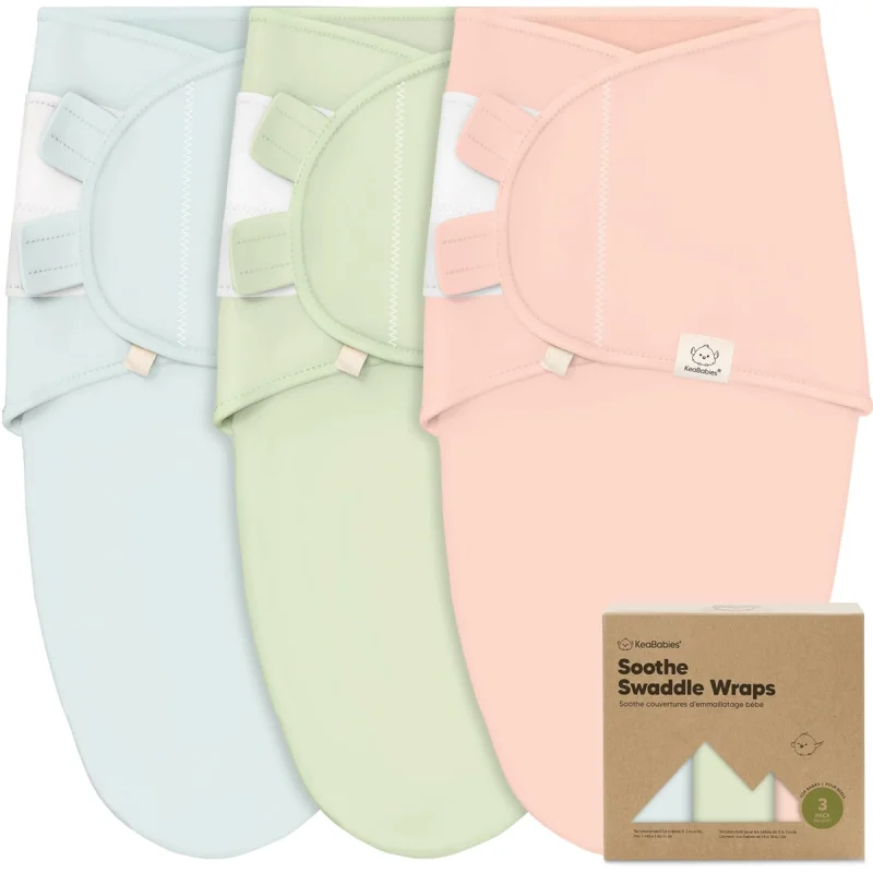 3-Pack Baby Swaddle Sleep Sack