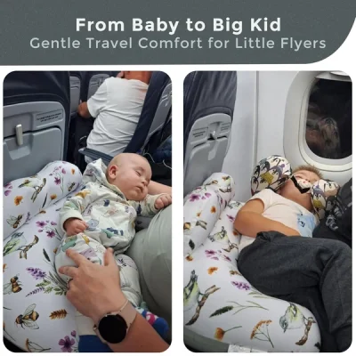 Inflatable Breastfeeding Pillow & Travel Nursing Pillow