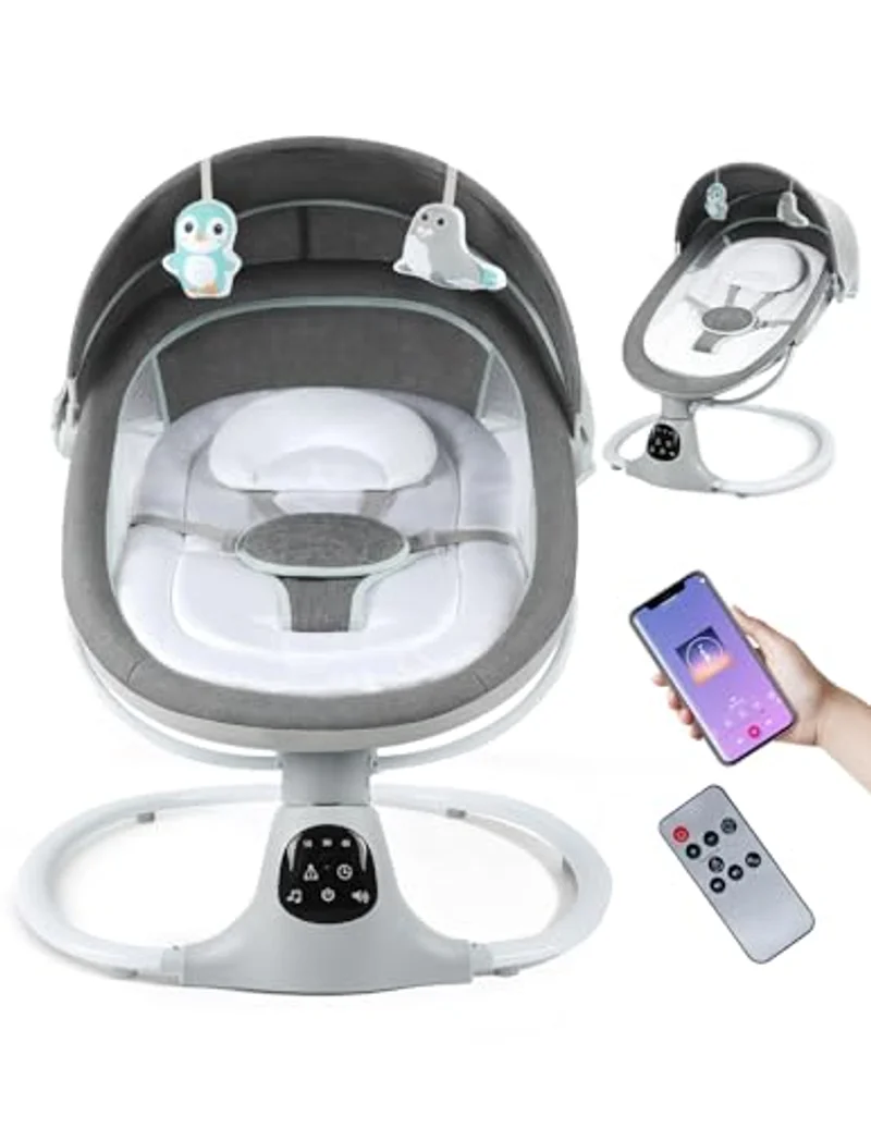 Electric Baby Swing for Infants to Toddler