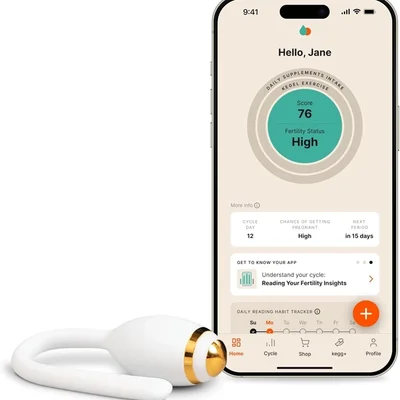 kegg Fertility Tracker with Free App - Gold Edition